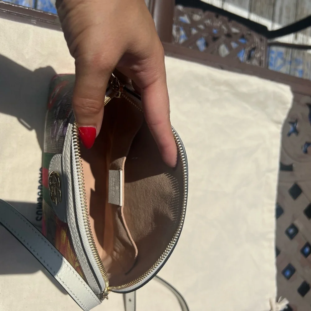Floral GUCCI Shoulder Bag - Picture 5 of 7